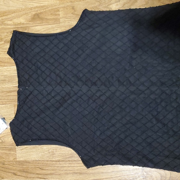 Lauren Ralph Beaded Sleeveless Cocktail Dress Fringe Beaded Embroidery Womens 16 - Picture 9 of 16